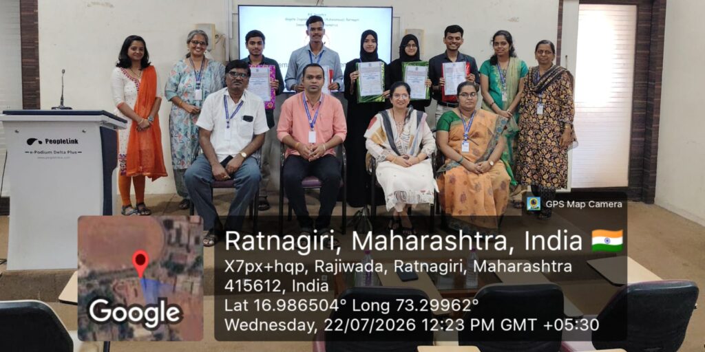 “Internal PowerPoint Presentation Competition” गणित विभागाची “पॉवरपॉईंट प्रेझेंटेशन” विषयावरील स्पर्धा संपन्न