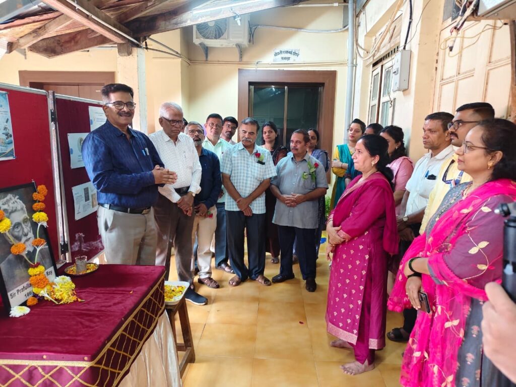 गोगटे जोगळेकर महाविद्यालयात (स्वायत्त) 'राष्ट्रीय  रसायनशास्त्र दिन' साजरा